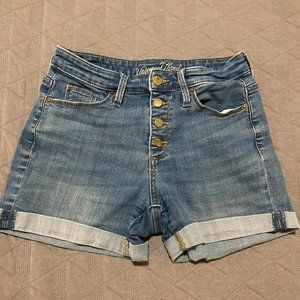 Universal Thread medium wash jean shorts